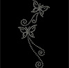 Fluttering Butterflies Hot Fix Motif