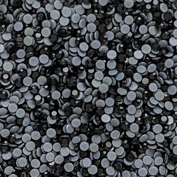 10SS JET Hot Fix Rhinestones - 10 gross