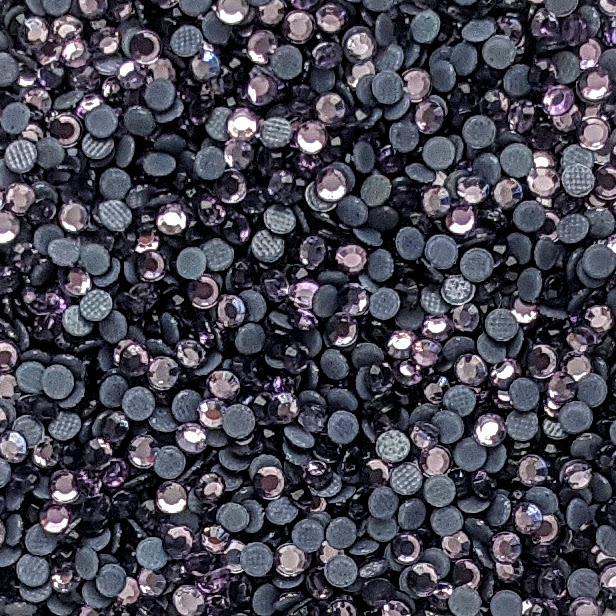 10SS TANZANITE Hot Fix Rhinestones - 10 gross