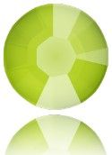 10ss CRYSTAL LIME - Swarovski HOTFIX Rhinestones 2038 XILION