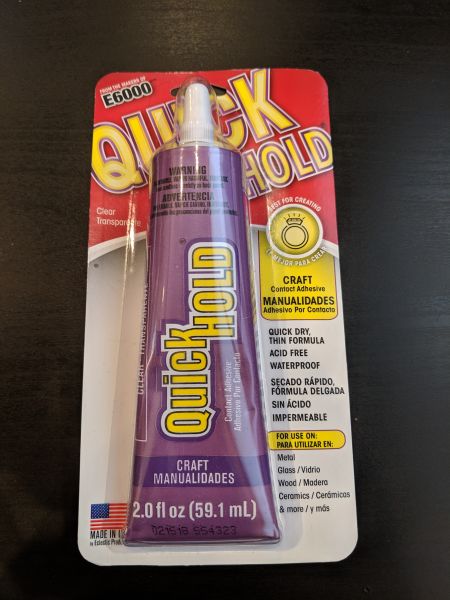 HotFixQueen | E-6000 QUICK HOLD Craft Glue 2oz, Adhesives/Glue